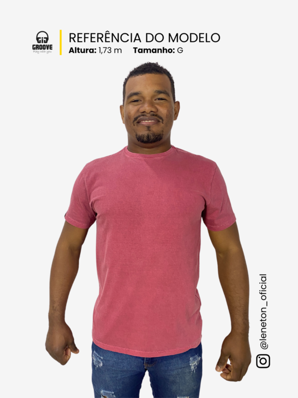 Camiseta Básica Vermelha GIG Groove